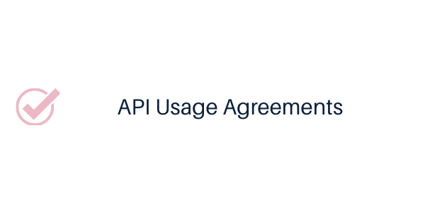 API Usage Agreements 2