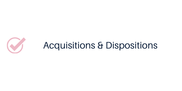 Acquisitions & Dispositions 2