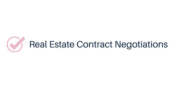 Real Estate Contract Negotiations 2